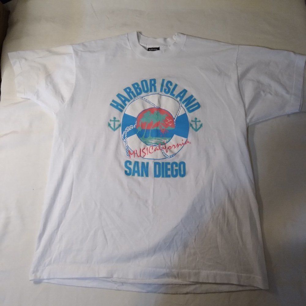 DS VTG Harbor Island San Diego Graphic T-Shirt